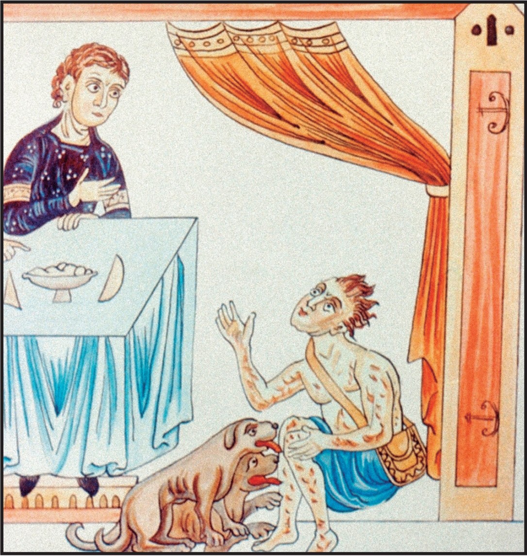 (Pie de Foto) Postal del Hortus deliciarum publicado en el siglo XII.