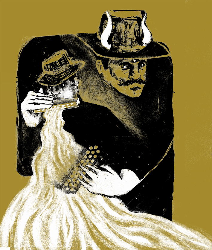 Ilustración musica del diablo
