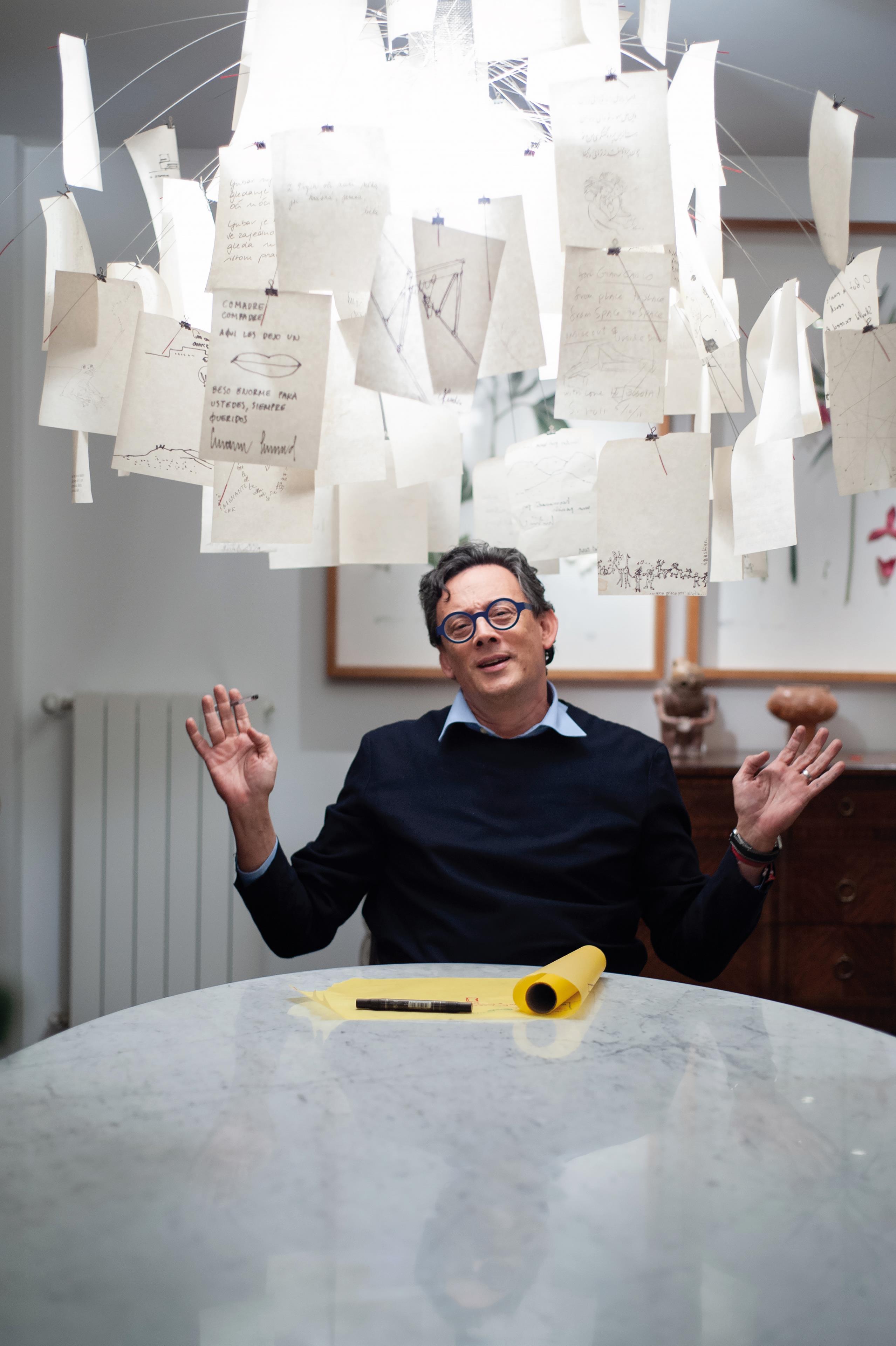 Retrato de Giancarlo Mazzanti por Juan Pablo Salgado