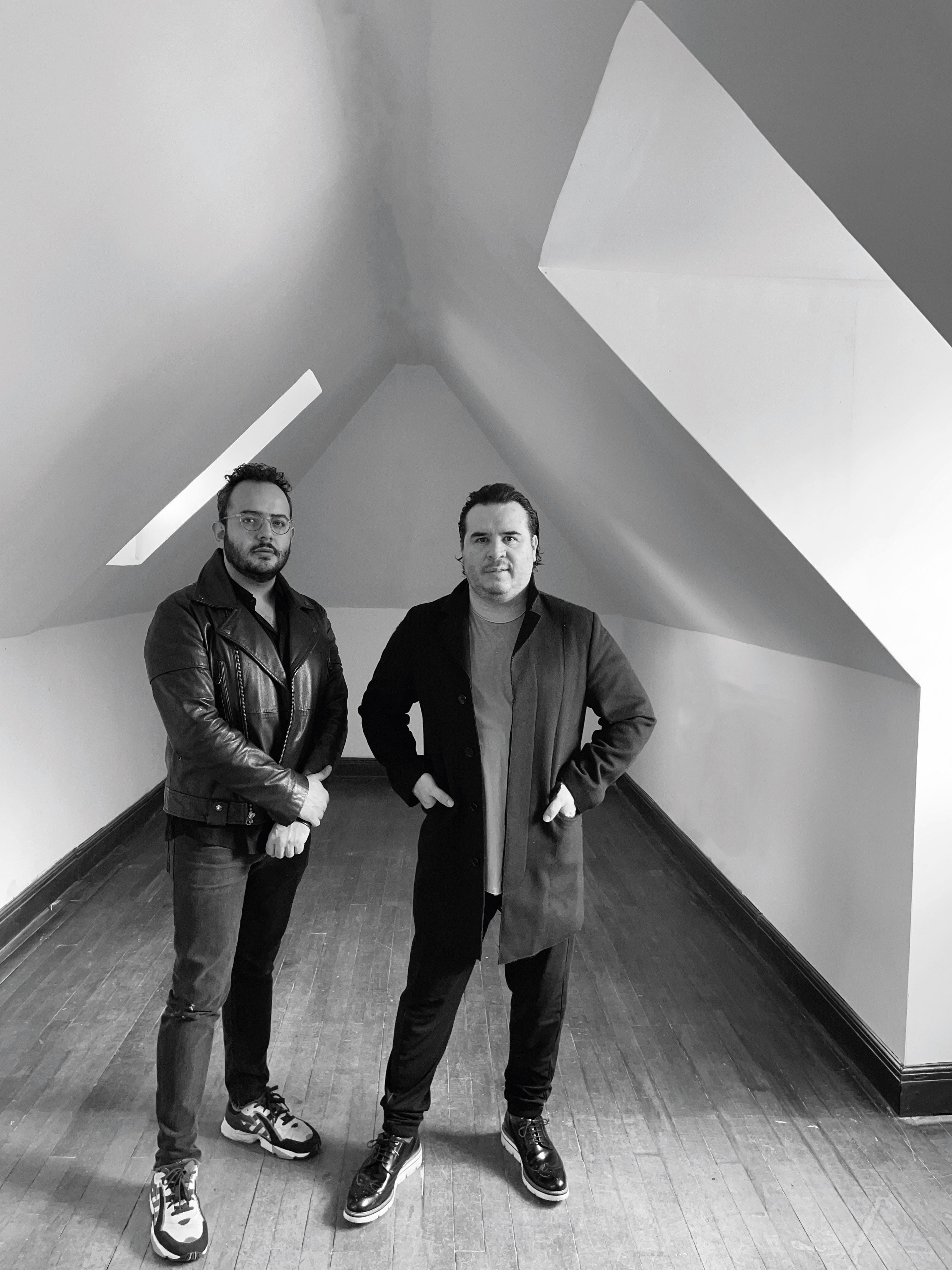 Juan Camilo Serna (Izq.) junto a Carlos H. Garzón (Der.)