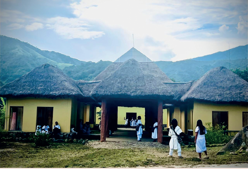 Casa del pensamiento en Pueblo Bello, Cesar. Fotografía del productor musical y gestor cultural Iván Benavides.
