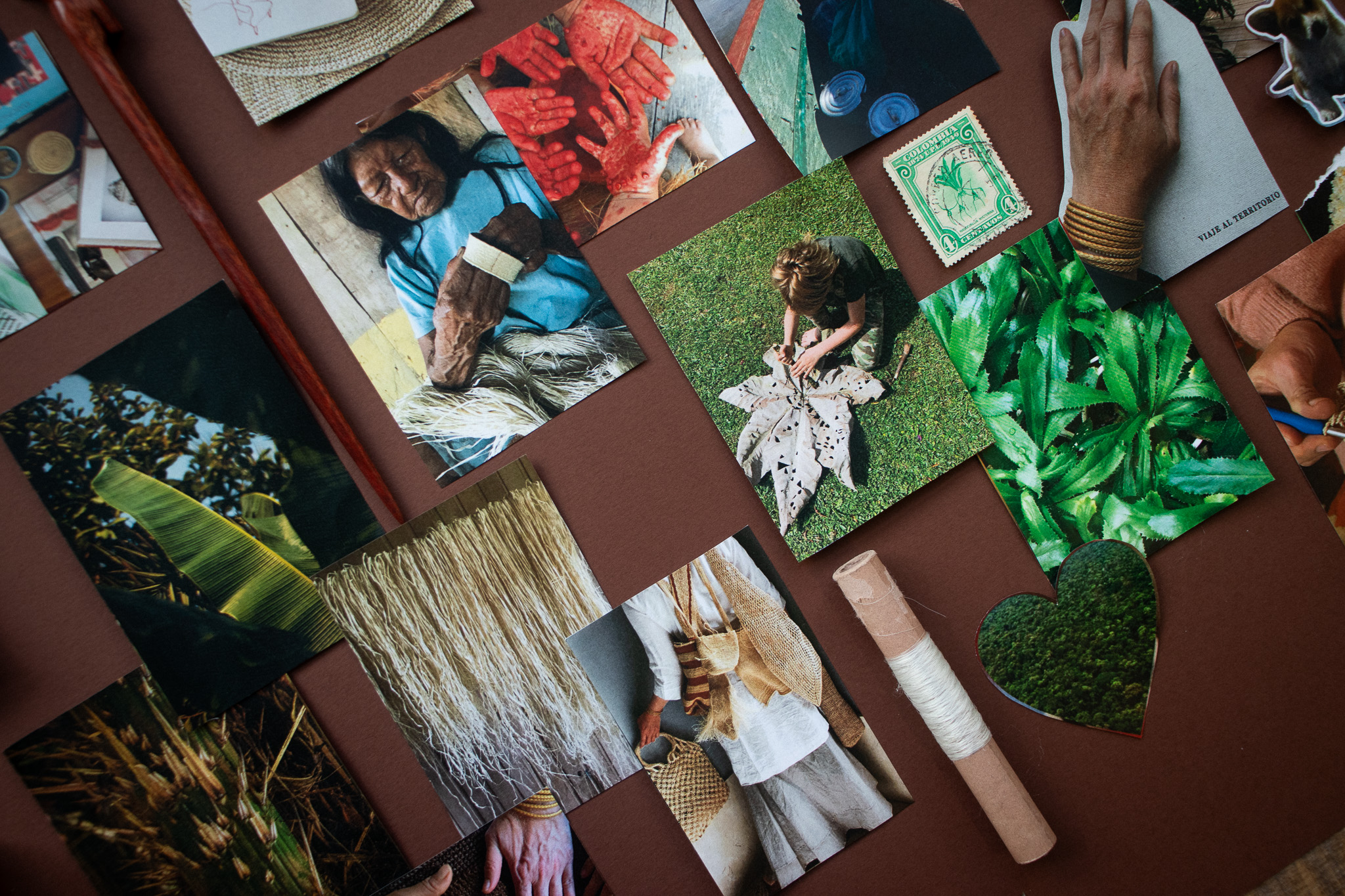 Collage de Verónica Santamaría