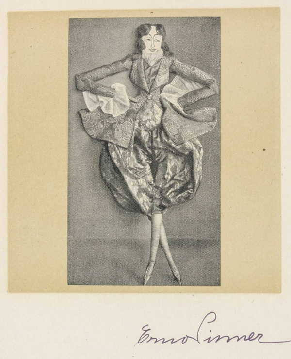 Rainer Maria Rilke escribió su ensayo The Unfortunate Fate of Childhood Dolls inspirado en estas muñecas de Erna Pinner (1914).
