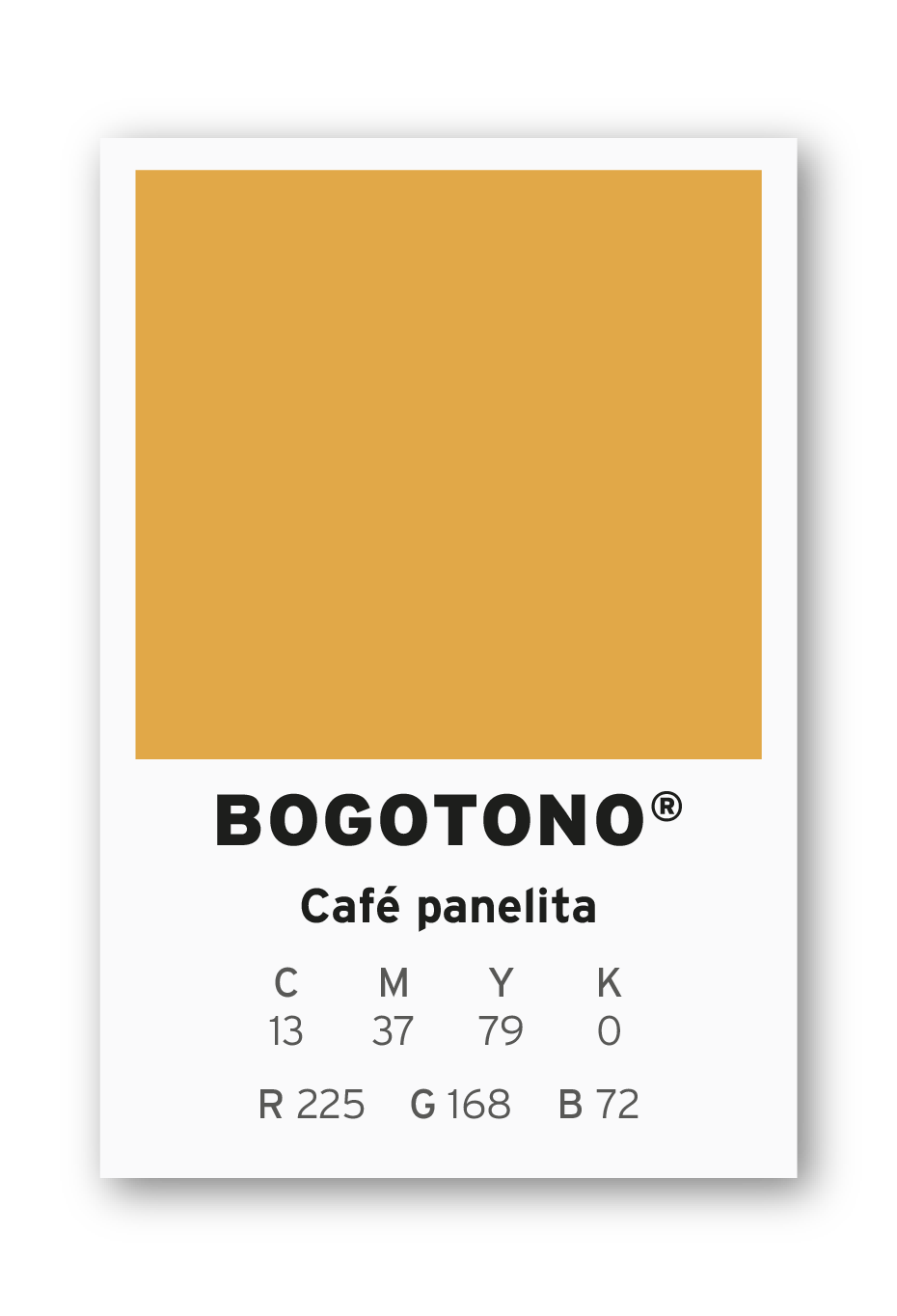 Pantone Café panelita