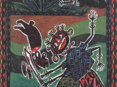 © Noni Lichtveld • Tomado del libro Het Grote Anansiboek