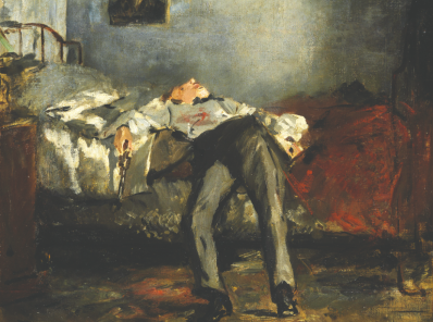 El suicidio, Édouard Manet, 1877-1881. © fundación de la colección e. g. bührle