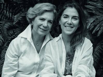 Patricia Vallejo (Izq.) junto a Margarita Gómez (Der.)