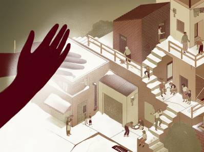 Las bandas, por Pablo Montoya. Ilustración de Sara Quijano