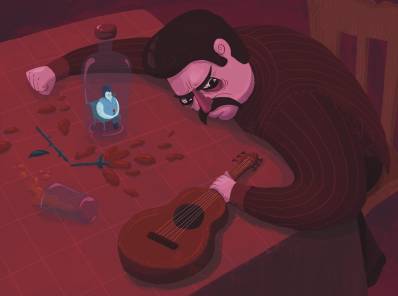 El bolero, canción de odio